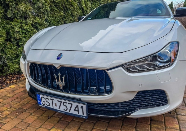 Maserati Ghibli cena 119999 przebieg: 63000, rok produkcji 2014 z Żagań małe 781